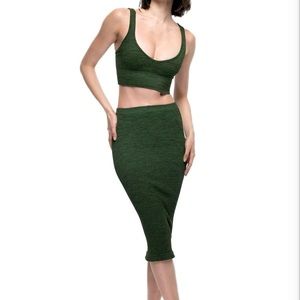 AVOCADO Margot Melange Pencil Skirt